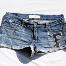 SZORTY JEANS ABERCROMBIE&FITCH