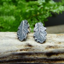 Oak Leaf Stud Earrings vol.I