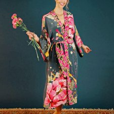 Kimono szlafrok -Magic Peony