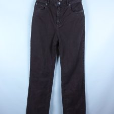 Boss - Hugo Boss jeans brown proste spodnie dżins 8 / 36