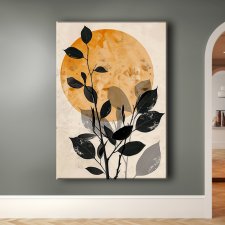 Magnolia - Obraz na płótnie 50x70cm - Druk Blejtrama - Chiński Orient, Zen - możliwe inne rozmiary