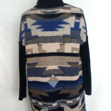 H&M  - WZORZYSTY SWETER