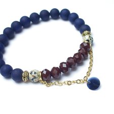 CHAIN IT - Navy blue and burgund /20.01.15/