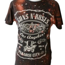 Koszulka Guns n Roses Bleached, koszulka Guns n Roses Reworked, nadruk, koszulka unisex, koszulka Axl Rose, koszulka Slash