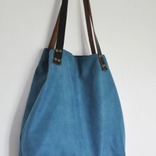 Torba tote XXL - szmaragd