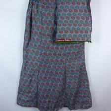 Africa design spódnica maxi z szalem Afryka / XXL