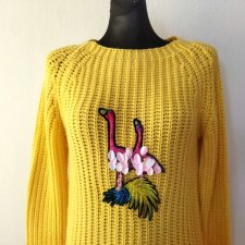 SWETER Z FLAMINGAMI