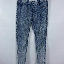 Denim Co spodnie cienki dżins jegginsy 8 / 36