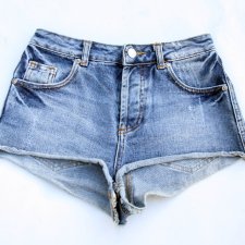 SZORTY JEANS XS TOPSHOP