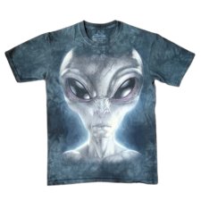 Unikalny T-shirt The Mountain Alien Kosmita Tie Dye