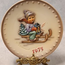 Kolekcjonerski talerz GOEBEL Hummel 5nd Annual Plate 1975 Hum 268 1973