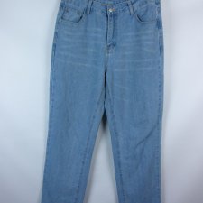 Shein spodnie jeans szersze nogawki / L