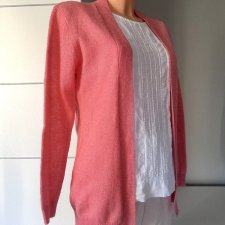 Sweter kardigan Wow r.M 38 cukierkowy róż