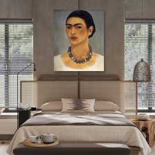 Obraz na płótnie -  Frida Kahlo, portret artystki, portret malarki