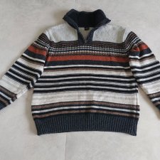 KANER turecki sweter w paski vintage