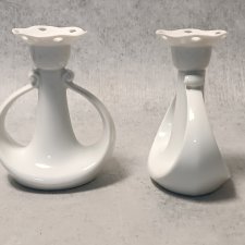 BING & GRONDAHL B&G Elegance Świeczniki Porcelana Denmark Dania