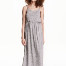 Maxi sukienka M H&M 10% len