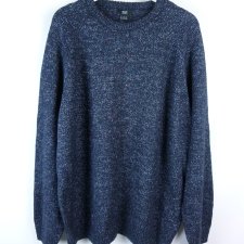 F&F sweter melanż akryl / XXL