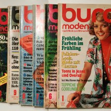 BURDA 1976 - 8 NUMERÓW