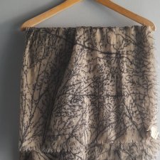 Becksondergaard wool silk duży szal