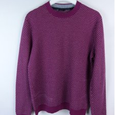 Ted Baker męski sweter fuksja / 4 - L