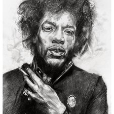 Jimi Hendrix - Seria IKONY (A3)