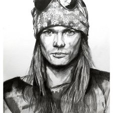 Axl Rose - Seria IKONY (A3)