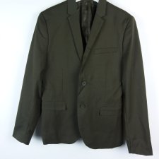 H&M elegancka marynarka ciemne khaki 50 / M