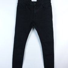 Topman czarne spodnie dżins W 32 / L 32 pas 81 cm