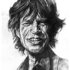 Mick Jagger - Seria IKONY (A3)