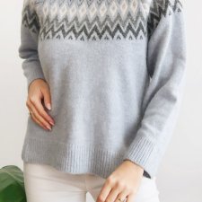 Błękitny sweter 34/36