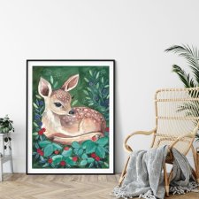 Baby Deer Plakat 30x40