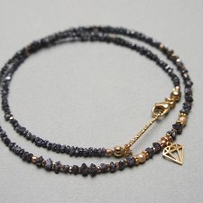 Diamenty black vol. 2 /choker/- naszyjnik - Szlachetna kolekcja