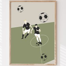 Plakat dla dzieci Football Game