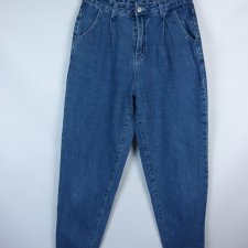 Shein damskie spodnie jeans wysoki stan / S