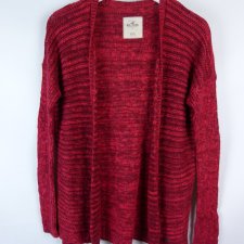 Hollister sweter kardigan bawełna akryl XS / S