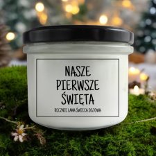 Świeca sojowa Nasze pierwsze święta 235 ml