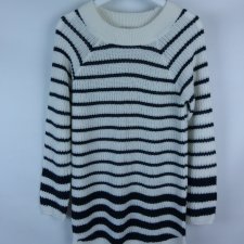 TU cienki sweter w pasy akryl 12 / 38