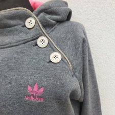 ADIDAS -  BAWEŁNIANA SUKIENKA/BLUZA