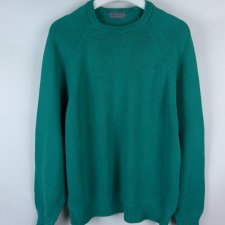 Principles sweter bawełna jade / L