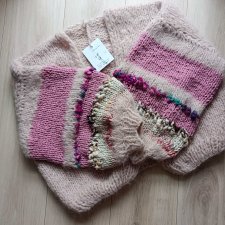 Sweter handmade alpaka