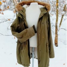 PARKA KHAKI OVERSIZE