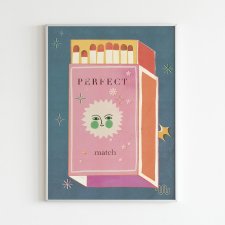 Plakat 42 x 59,4 cm Perfect match