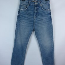 ZARA spodnie jeans przetarcia EUR 32 mex. 22