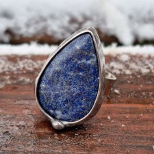 Lapis lazuli - pierścionek regulowany