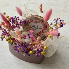 Kwiaty na Dzień Babci, ogródeczek - flower box dla Babci