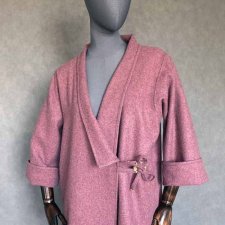 kimono 100% wełna oko z frędzlami