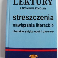 Książka "Lektury - leksykon szkolny. Streszczenia nawiązania literackie" Grażyna Łoś