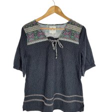 Bluzka boho ZE-ZE bawełna XL/XXL