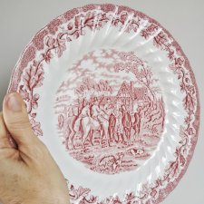 Piękna patera z angielskiej porcelany